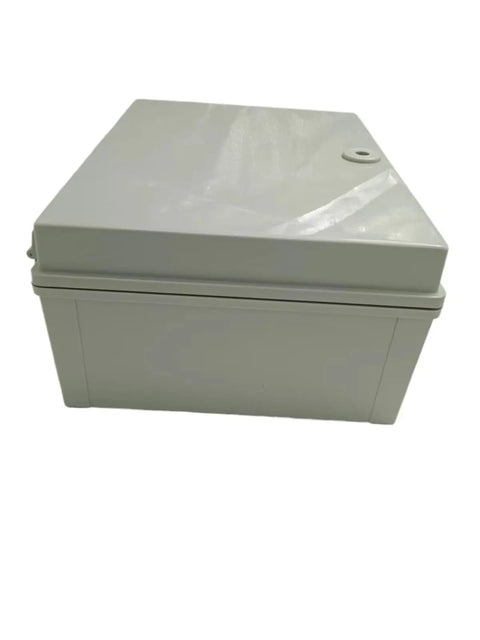 Waterproof ABS Electric Enclosure Box with Sturdy Latch and Hinge, Fire Resistant Junction Box, Outdoor Grade, 400X300X170mm