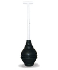 Heavy Duty Beehive Toilet Plunger To Knock Out Stubborn Clogs And Blast Away Nasty Gunk Fast With A Rock Solid T Handle Grip.