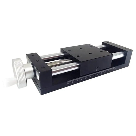 Manual Linear Stage With 150mm Travel And 80x80mm Table, Slick Optical Sliding Translation Stage For Precision Alignment