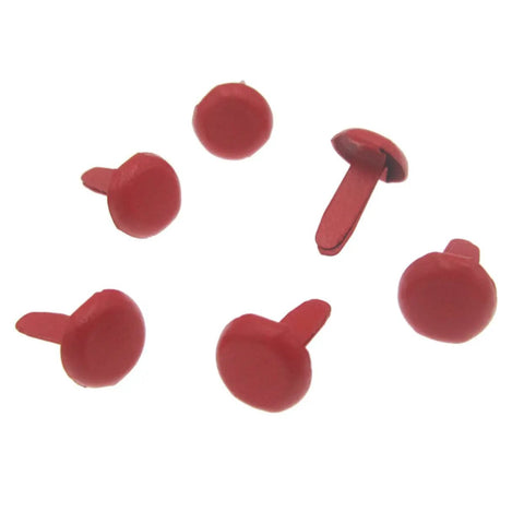 500 Pcs Mini Round Brads Two-Legged Nails For Crafts And DIY Projects Colorful Paper Fasteners For Kids And Scrapbooking
