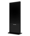 55 Inch 4K Ultra Hd Free Standing Digital Signage Kiosk Featuring Crisp Ips Panel Plug And Play Connectivity Via Hdmi Lan Rj45 for retail use.