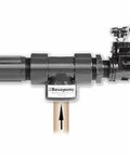 Top Tier Replacement Water Powered Backup Sump Pump Runs Smooth As Butter And Keeps Your Basement Bone Dry When The Grid Goes Down Or City Pressure Falters, showing the pump's water inlet and outlet connections.
