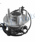 Front view of Front Wheel Hub Bearing Assembly Pair For 1998 2000 Ford Ranger 4x4 With 4 Wheel ABS And 1998 1999 Mazda B4000 V6 4L 4WD