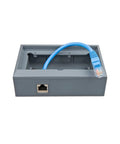 Wall Mount Enclosure For 65 X 120 mm GX Panels Fits Battery Alarm GX Skylla-I Control GX And Digital Multi Control 200 And 200A GX Includes RJ45 Extension Cable For Easy Installation