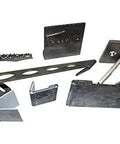 Hemming Dies Kit For 12 And 20 Ton Finger Brakes, 32 Pieces Forming An 8 Inch Die, Unassembled And Unwelded, Made In The USA