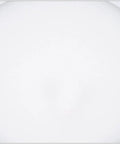 DJVHSRI Recessed Lighting Housing Trim Kits Ultra Slim Recessed Downlight visible angle of flat panel light with smooth white finish.