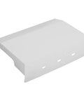 Rock Solid Outdoor EV Charger Cover Built Tough As Nails To Ward Off Rain And Grime With Smart Cross Ventilation, white polymer shell.
