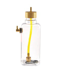 RC Gas Fuel Tank Bottle 260ml Transparent Plastic for RC Airplanes Easy Inlet Outlet Cap Fit Durable Clear Fuel Tank for Model Planes