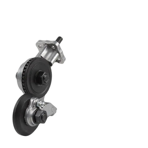 Heavy Duty Electric Drill Metal Nibbler Attachment For Cutting Iron Steel Copper Aluminum Sheet Metal with gear and pulley design.