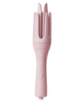 Go To Auto Curling Iron For Quick Pretty Curls Space Saving 32mm Ceramic Barrel Negative Ion Technology in pink