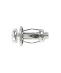 Hollow Wall Anchors M4 x 20mm Kit With Iron Expansion Bolts And Screws For Drywall Mounting, 20 Pack, side view of anchor