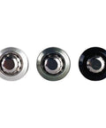 New Fender Washers Kit Silver Finish For Cars, Heavy Duty Hardware Set, three washers in silver, gray, and black colors