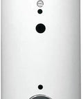 Heavy Duty Dual Heat Exchange Hot Water Tank For Solar And Geo Heating A Real Beast With Rough Ride Steel Build 80 Gallon Capacity And Killer Heat Output For Any Home Setup - white cylindrical tank with black top.