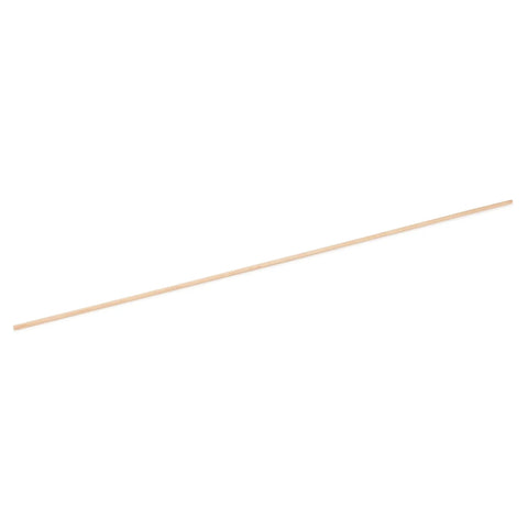 Premium Solid Maple Wood Dowel Rod Quarter Inch Diameter Thirty Six Inches Long on white background.
