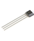 Low Noise Linear Hall Effect Sensor With Analog Output For Precise Magnetic Sensing A1324LUA SIP3 5pcs Pack SIP3 Package IC close-up view