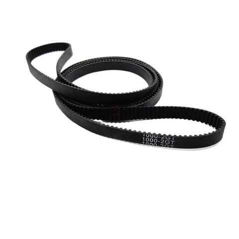 Timing Belt Kit 6mm Wide Closed Loop With Pitch Lengths From 1000 To 1434, Includes 10 Pieces, Fits Machinery For Smooth Power Transmission