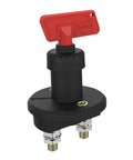 Battery Disconnect Switch 32V 1250A Max 275A Draw Push Button Rotary Actuator ON OFF ON Operation White Dust Proof Cap Removable Key
