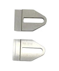 OEM Replacement Cutter Knife Blade P35.3214 For P321 P323 P325 P327 P328 P329 Battery Powered Strapping Tool, universal steel blade shown front and back
