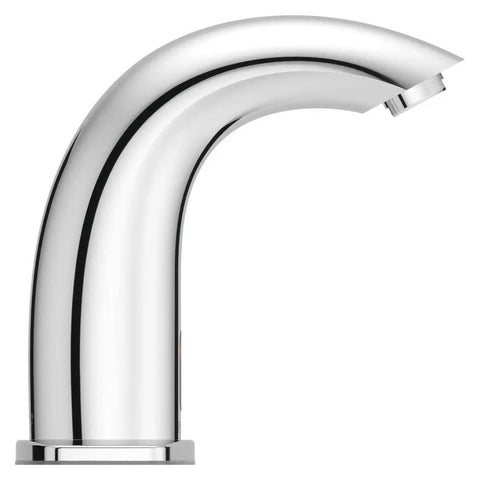 Touchless Motion Sensor Commercial Bathroom Sink Faucet With Single Hole Mount Polished Chrome Finish 0.5 GPM Low Flow