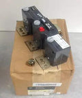 Top Shelf Pro Grade Heavy Duty Circuit Breaker Tjk636t350 Panel Mount Design for Industrial Electrical Systems on a cardboard box.