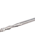 Heavy Duty 1/4 Inch Flush Trim Router Bit With Up Down Spiral Design And Tungsten Carbide for smooth cabinet door cuts.