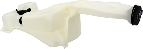 Front view of Washer Reservoir With Pump And Cap For Chevrolet Silverado Sierra 1999-2006 Replacement Tank With Single Pump Hole Plug And Play
