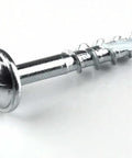 Zinc Pocket Hole Screws 1 Inch Coarse Thread Maxi Loc Flat Head 500 Count For Woodworking Cabinets Indoor Use Softwood And Plywood Durable Fasteners Ideal For Hidden Installations And Easy Cabinet Assembly