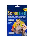 Gray Fiberglass Screen Repair Patch 2 In W By 80 In L 1 Pack For Window And Door Screens packaging with product details visible