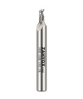 ZahyoX O-flute upcut single-flute CNC router bit, 1/4 in shank, 1/8 in dia, 2 in length