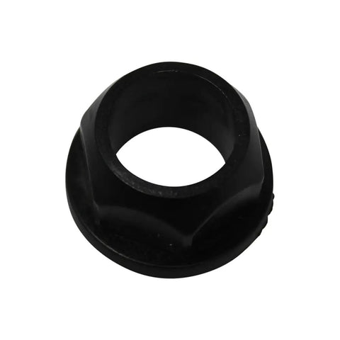 Built Like A Tank Plastic Hex Kingpin Flanged Bushing Five Eighth Inch Diameter black durable aftermarket part close-up