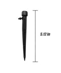 Adjustable Irrigation Drippers 360 Degree Water Flow Drip Emitters For 4 7mm Tube PE Pipe Ideal For Flower Beds 5.12 inch