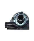 Durable Electric Coolant Water Pump TA50E R12 2302 front view showing aluminum housing and outlet port.
