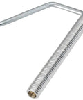 Heavy Duty Fiberglass Roller Kit With Detail Brushes Blasts Air Bubbles Away For Slick Resin Lamination and Tough DIY Projects, aluminum alloy roller close-up.