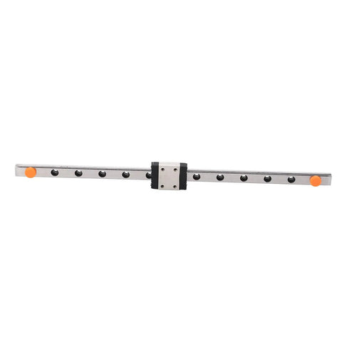 Rugged Linear Motion Guide Rail And Bearing Block For CNC Machine Tools And Injection Machines, Accurate Bearing Steel Construction