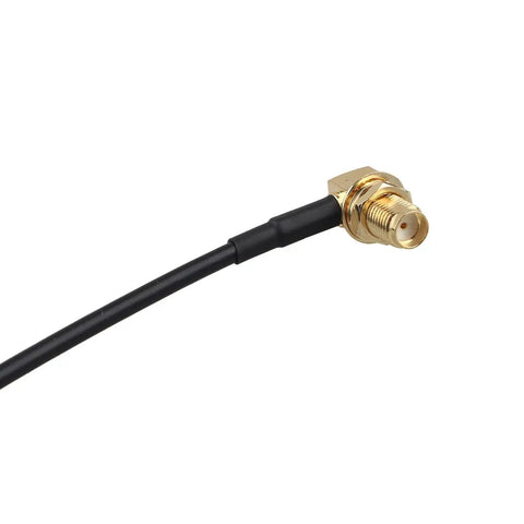 SMA Male To SMA Female Right Angle Aerial Extension Cable RG174 1M Coaxial Antenna Adapter For 4G LTE WiFi Router FPV Drone
