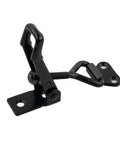 Adjustable GH 4001 Toggle Clamp Hasp Catch Clip With Quick Fixture Heavy Duty Steel Galvanized Iron Mount 220lb Capacity For Lock Free Boxes Cabinets Lockers Doors And Vehicles Easy Install And Secure Latch, black