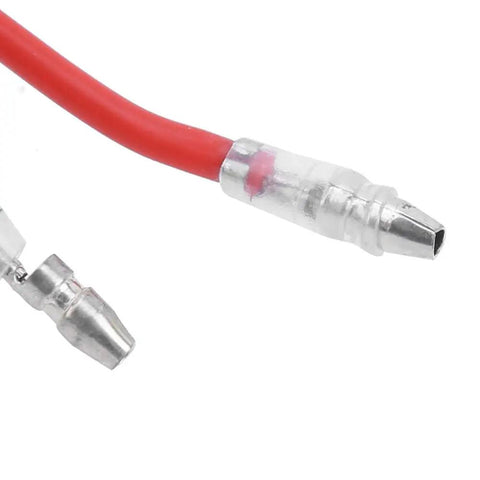 Close-up of connector cable for Beefy Metal Gearbox Upgrade With 540 Brushed 55T Motor For Heavy Duty Power System And High Torque RC Crawler