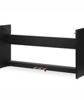 Wooden Piano Stand With Three Pedal System For Yamaha P48 P85 P95 P105 P115 Digital Pianos, Durable Floor Keyboard Stand