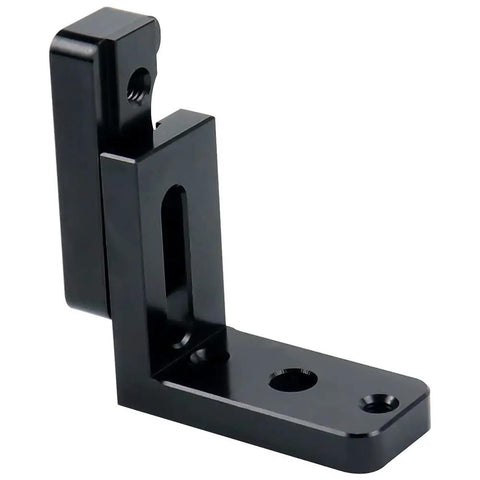 Heavy Duty All Metal Adjustable Touch Sensor Mount Bracket For Ender 3 V2 3D Printer Compatible With BL Touch CR Touch Leveling Sensor Aluminum Build Kit Easy Install in black aluminum