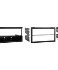 Mazda 1995 To 2006 Single Or Double DIN Car Stereo Drop In Installation Kit With Contoured Dash Fit For Aftermarket Radios