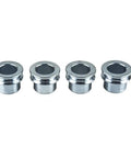 Built Tough 5/8 To 1/2 Inch Heims Rod End Spacers 4 Pack High Misalignment Connectors Zinc Plated 1045 Carbon Steel parts.