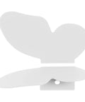 Butterfly Cabinet Handles And Drawer Knob Set In Vintage White Finish Easy Grip Metal Pulls For Dresser And Kitchen Cabinets 1 Pair