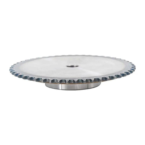 25 Tooth Roller Chain Drive Sprocket For 25H Chains With 50 Teeth And Quarter Inch Pitch No Set Screw Holes Beefed-Up From 45 Steel With 10 To 12 Millimeter Bore