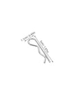100 Piece High Strength Cotter Pins And Safety Pins Set For Mechanical And Automotive Use Wear Resistant Locking Kit With Diverse Pin Types For Heavy Duty Projects Easy Install And Quick Removal For DIY Repairs. 5cm metal cotter pin
