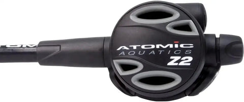 Z2 Yoke Unsealed Regulator Second Stage Gray With Titanium Zirconium Core For Serious Corrosion Resistance And Smooth Breathing.