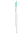 Sprocky Hvlp Gravity Feed Paint Sprayer With 1MM Nozzle And 100Ml Cup Featuring Slick Air Regulation And Killer Mist Patterns Built For Auto Resprays And Furniture Touch Ups That Deliver Hella Smooth Finishes Every Shift, white toothbrush with green bristles.