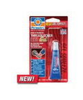 Red High Strength Thread Locker Gel Squeeze Tube 0.20 Oz packaging, gel tube visible, used for locking bolts and screws