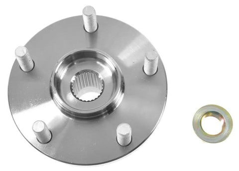 Front Wheel Bearing And Hub Kit For 1996 2000 Toyota RAV4 showing one wheel hub with five studs and a bearing.
