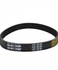 5M Pitch Close Loop Timing Belt With 1295Mm Perimeter And 15Mm Wide Arc Shaped Teeth Heavy Duty Boss Level Synchronous Belt Built For CNC Machines 3D Printers Robotic Arms Industrial Auto Tooling And Precise Motion Control, black close-loop timing belt