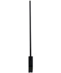 Big Bad Monster Pry Bar All Steel Construction Built To Last 56 Inch Length With Thick Five Eighths By Three Inches Blade Or Wide Five Eighths By Five Inches Blade For Concrete Demolition Made In USA, showing side view
